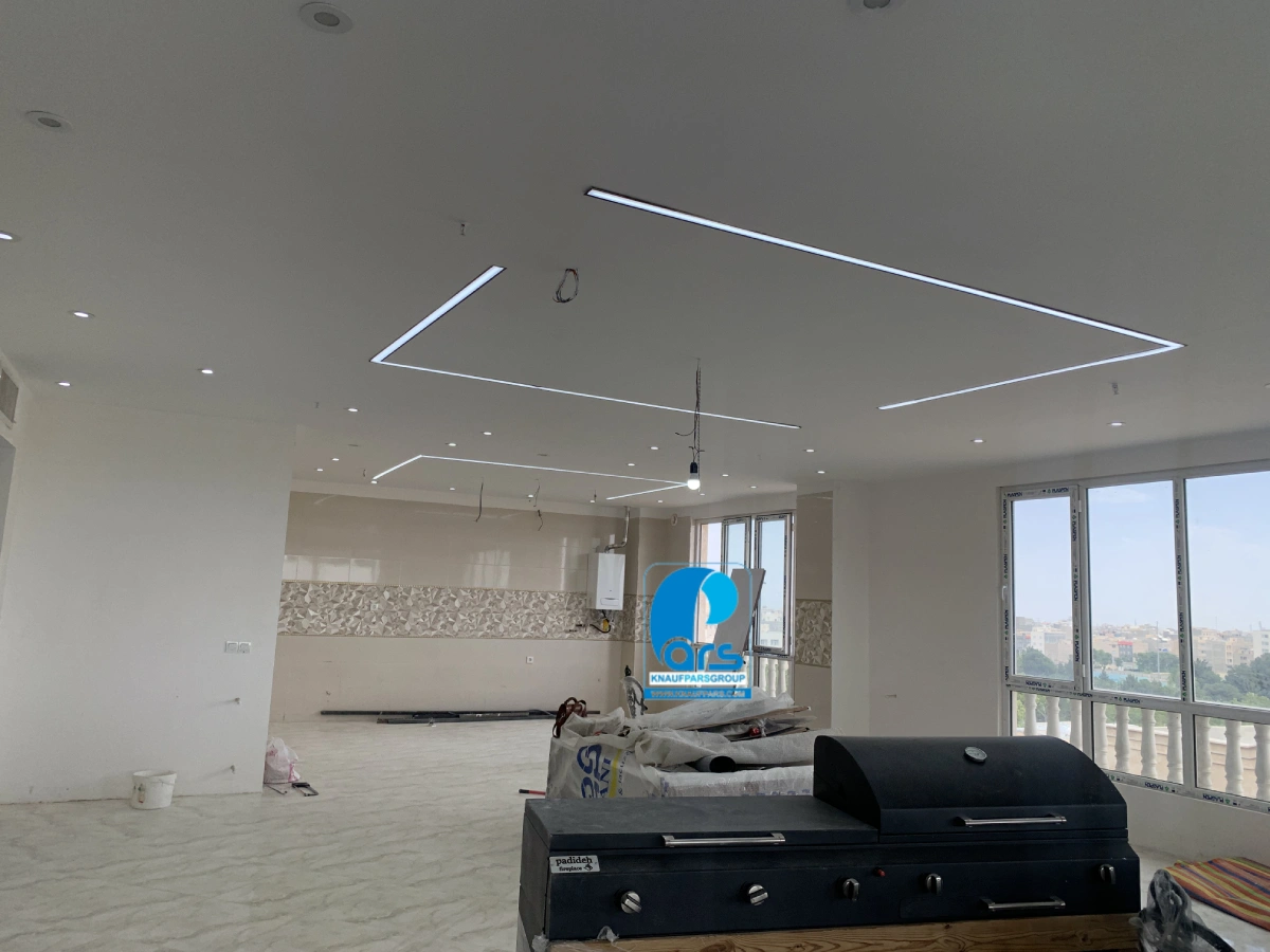 لاین نوری سقف پذیرایی