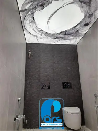 سقف کشسان سرویس بهداشتی