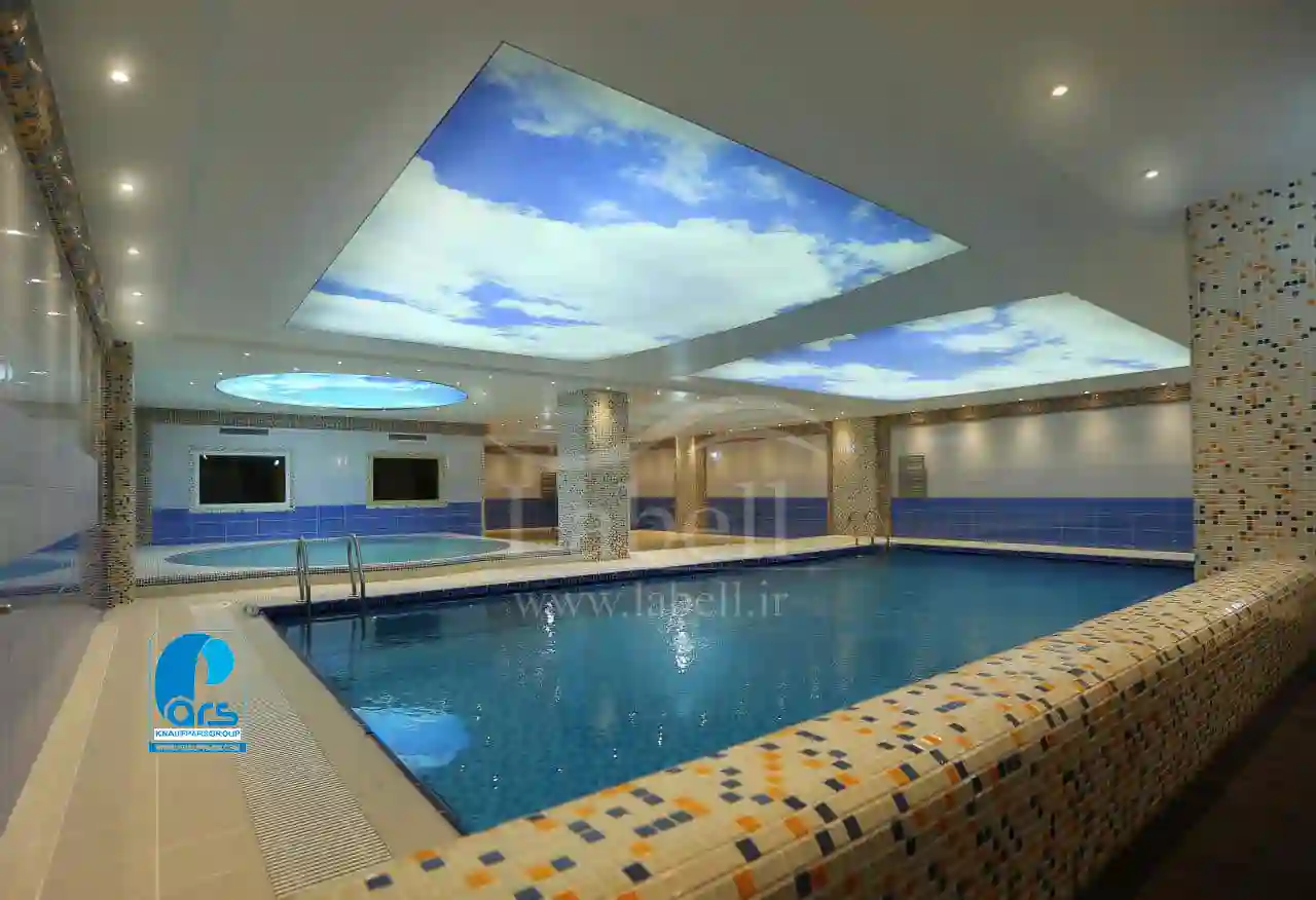 سقف کشسان PVC استخری