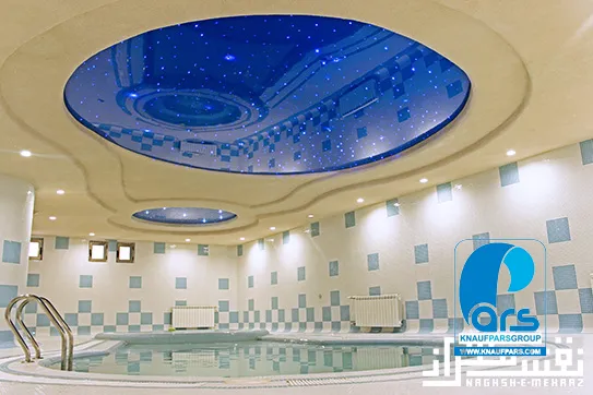 نور مخفی سقف استخر