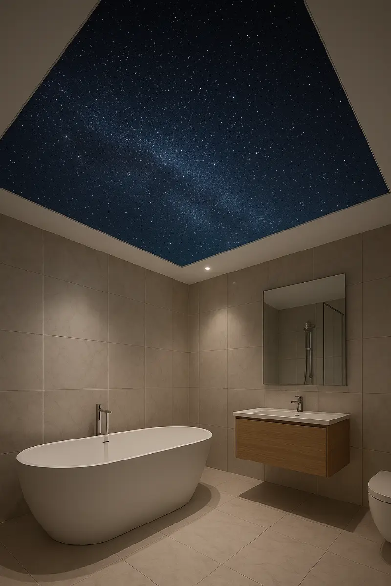 سقف کشسان حمام