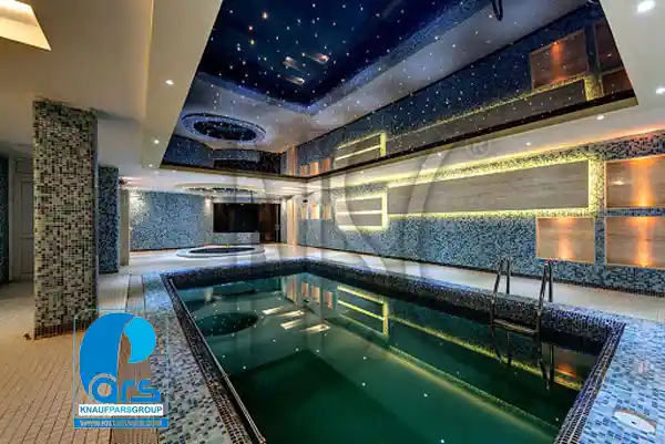 سقف کشسان ضد رطوبت استخر