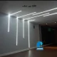 نور خطی LED سفید نصب شده روی سقف داخلی